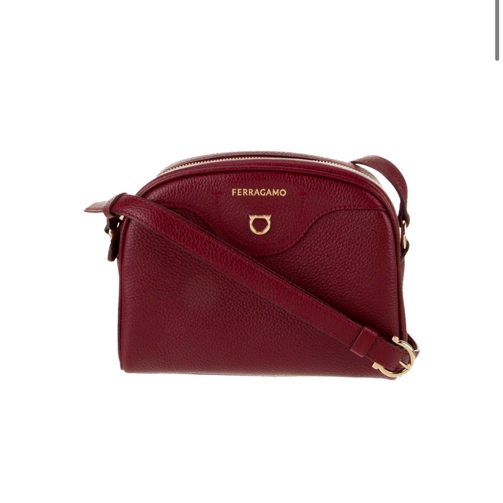Salvatore Ferragamo Deep Red Crossbody Bag